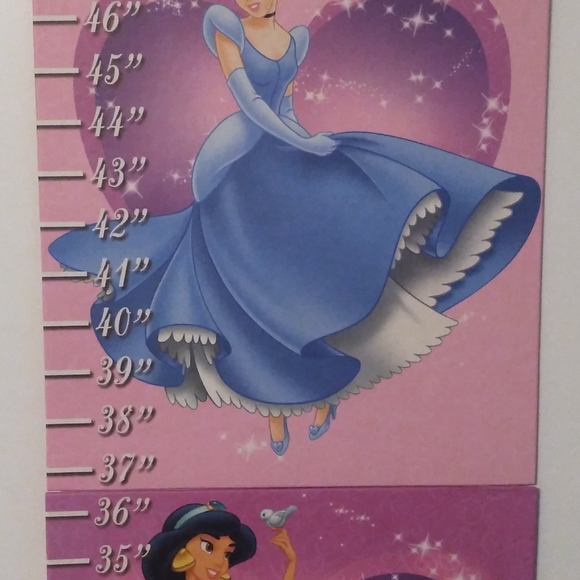 Princess height chart with stickers - Picture 3 of 4